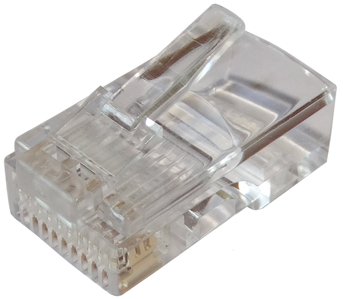 Aerzetix: 4 connettori spina RJ50 10pin 10p10c per cavo