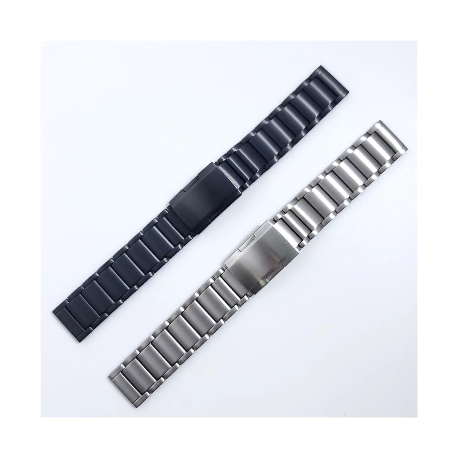 22mm Titanium Alloy Strap Compatible With Suunto Vertical Metal Watch Band Watchband Bracelet Replacement Accessories (Color : Black, Size : 22mm Suunto Vertical)