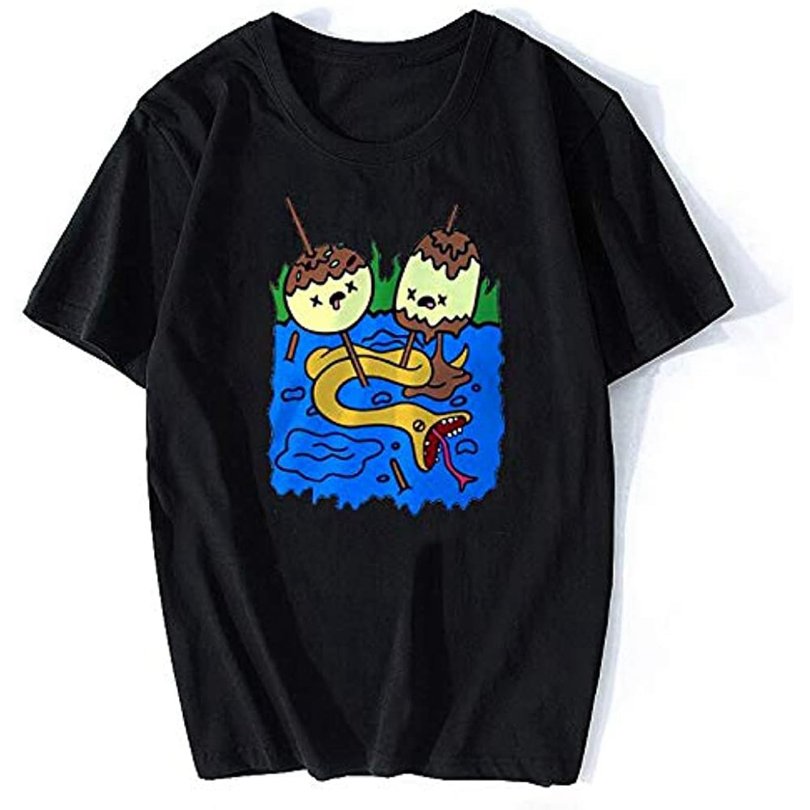 Princess Bubblegum Rock Shirt Adventure Time Tshirt Gift Tshirt Finn and  Jake Tshirt Mens Funny Marceline T Shirt Gift for Men Black L :  Amazon.co.uk: Fashion