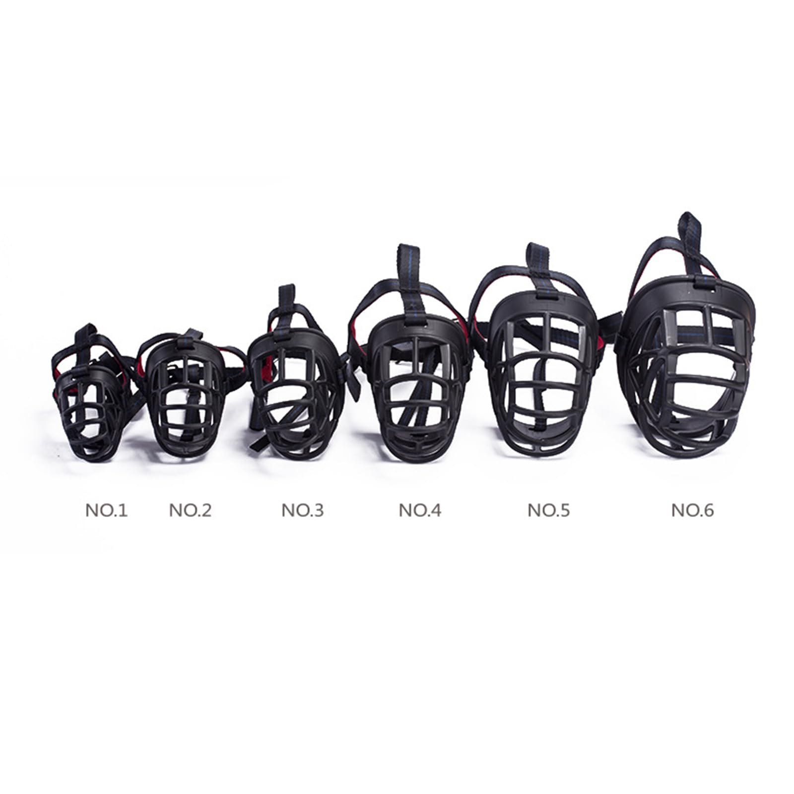 Bozal for Perros Que Evita morder, Transpirable, Ajustable, Permite jadear y Beber, Gran Orificio de respiración, for pequeños medianos(Black—Alloy Buckle,No. 1)