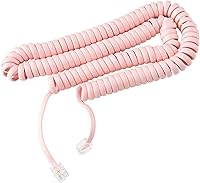 Vista 11 de iSoHo Phones: Cable de teléfono para teléfono fijo – sin problemas, cable de línea terrestre rizado para teléfono – Fácil de usar + excelente