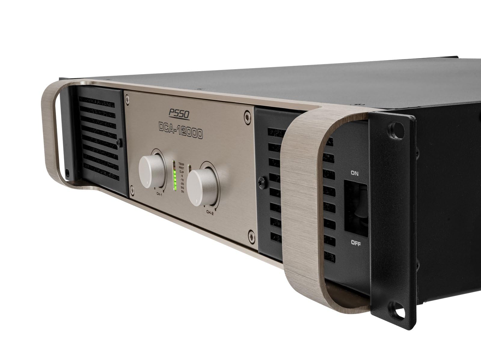 PSSO DCA-12000 Amplificatore a 2 canali SMPS | Amplificatore stereo PA classe I con alimentatore switch, 2 x 6000 W RMS (2 Ohm), 2 x 3900 W RMS (4 Ohm)
