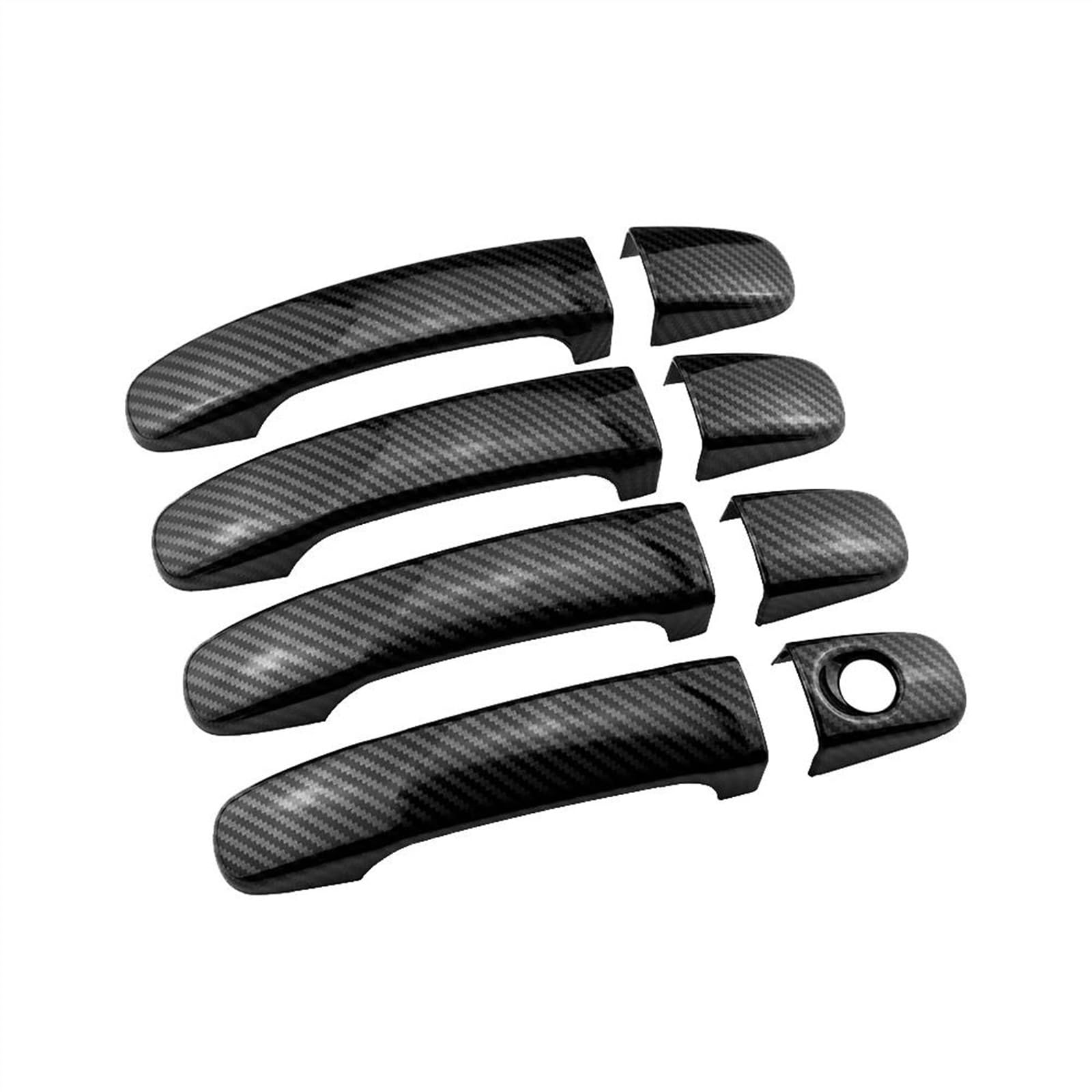 Kjhopy One Color Car Door Handle Cover Exterior Trim Decoration For Ford For Ranger For Everest Endeavour 2015-2022 Exterior Door Handle