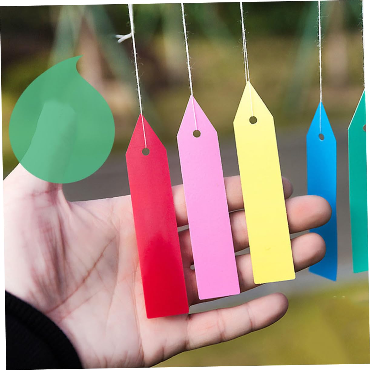 POPETPOP 6set Etichette Per Con Design Perforato Marcatori Rosa Per Identificare e Classificare Vasi e Contenitori