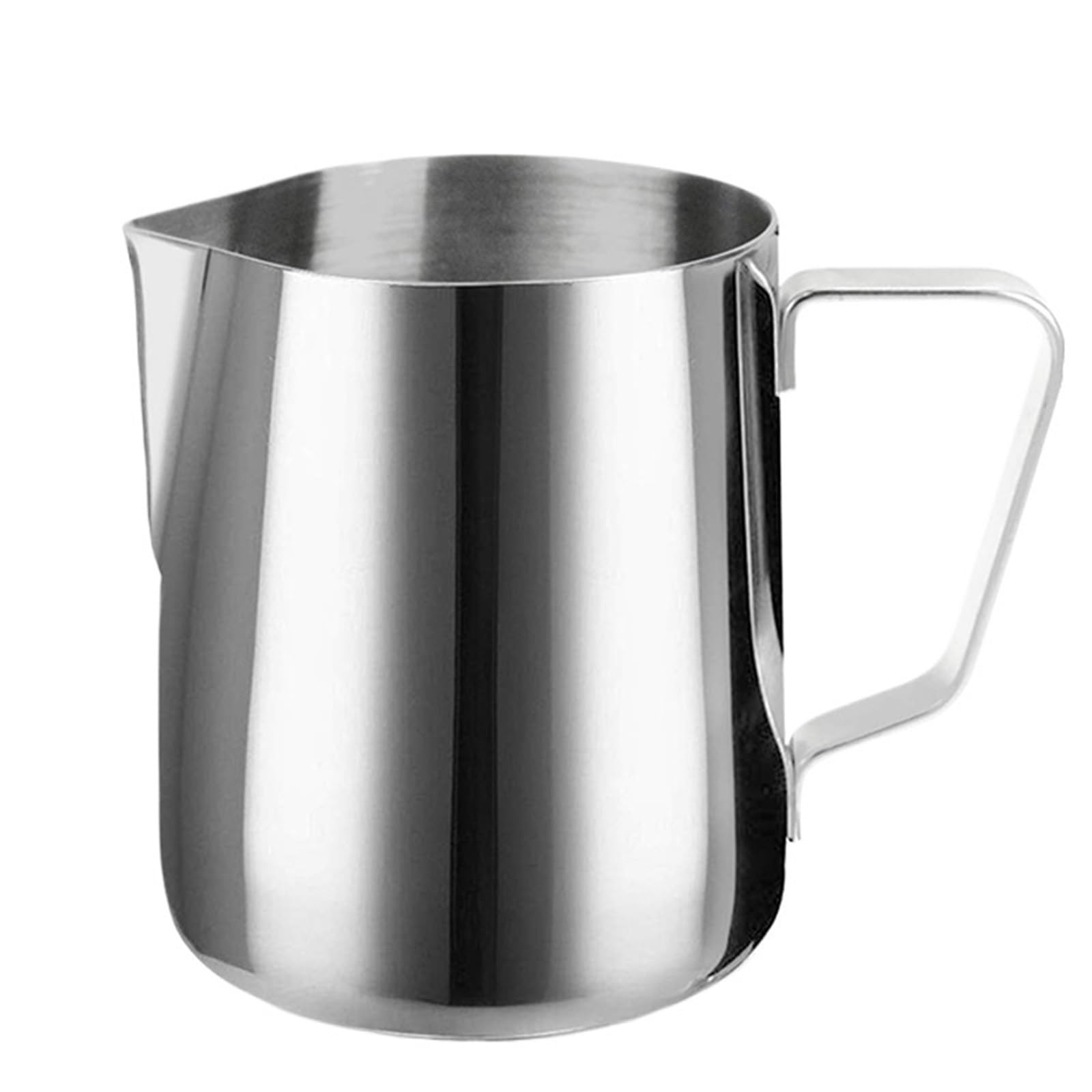 2 Stück Milchkännchen, Aufschäumkrug aus Edelstahl, 350/600/1000/1500 ml Kaffeetasse, Krug, Latte, Espresso, Milchbecher, Barista(350ml)