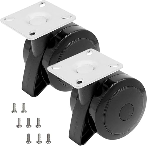 Miniatura 1 de GLOWYE Juego de 2 ruedas resistentes para parrillas Weber Spirit serie 200 y 300 (modelo 2013 Y - nuevo), 69827 ruedas giratorias de repuesto para