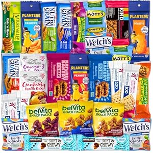 Healthy Snack Variety Box for Adults – Delux...