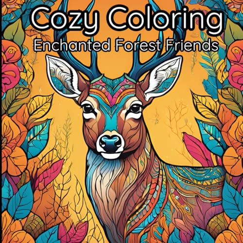 Cozy Coloring Enchanted Forest Friends Adult Coloring Book: Relax, Unwind, and Explore Nature's Wonders