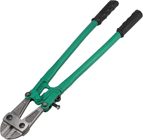 Cortadores de pernos de 24 pulgadas con hoja de acero aleado, alicates de alambre de corte de pernos resistentes con mandíbula de corte central y