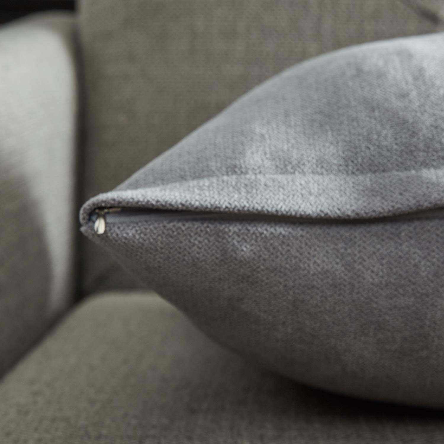 Amazon.co.jp: Topfinel クッションカバー リネンっぽい 65×65cm 北欧