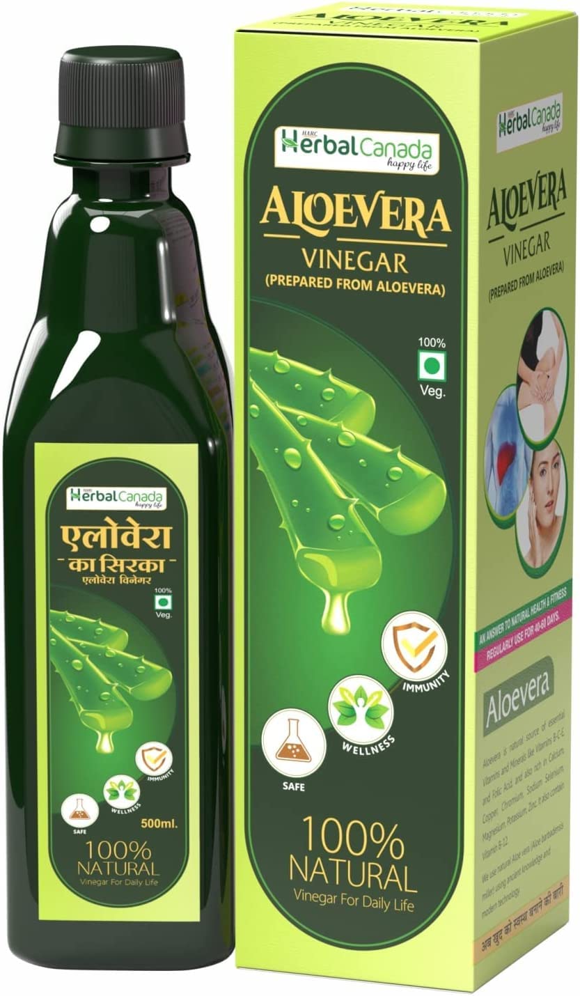 CROW Ziołowy ocet Canada Aloevera 500 ml