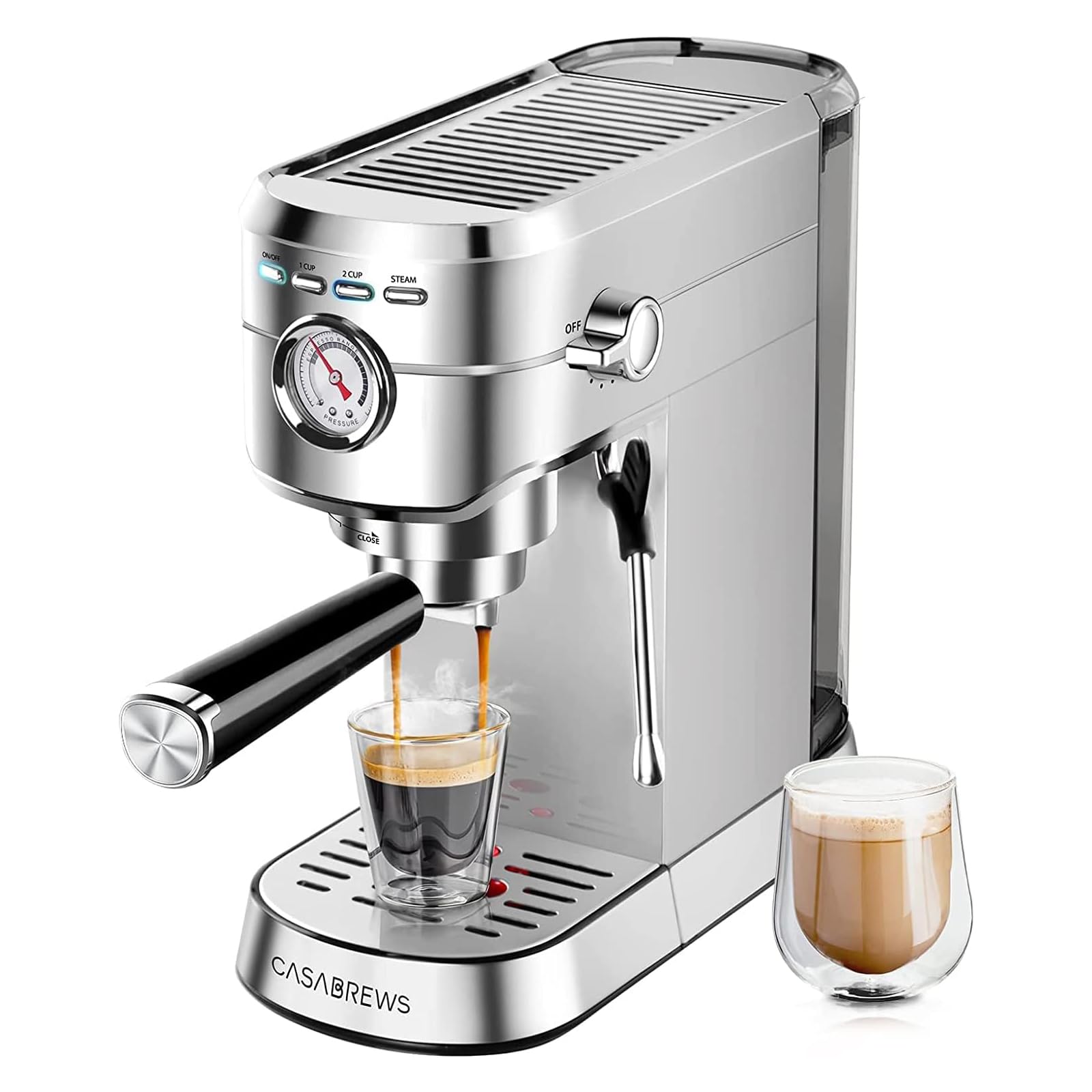 Portafiltro per caffè da 51 mm per macchina per caffè espresso CASABREWS CM5418