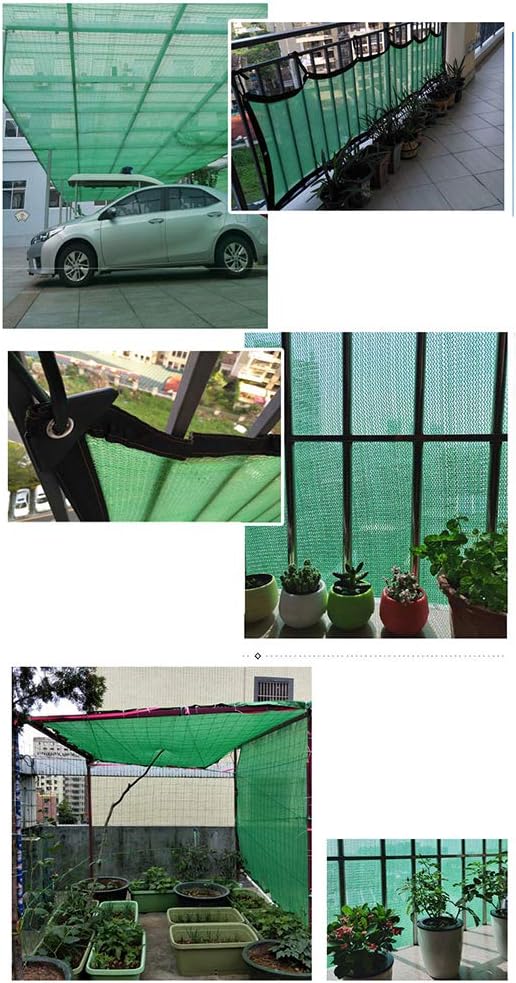 ZYFA Sun Shade Sails Canopy,Perfect Sunblock Shade Cloth with Grommets, for Plants,Garden Netting pergola Canopy