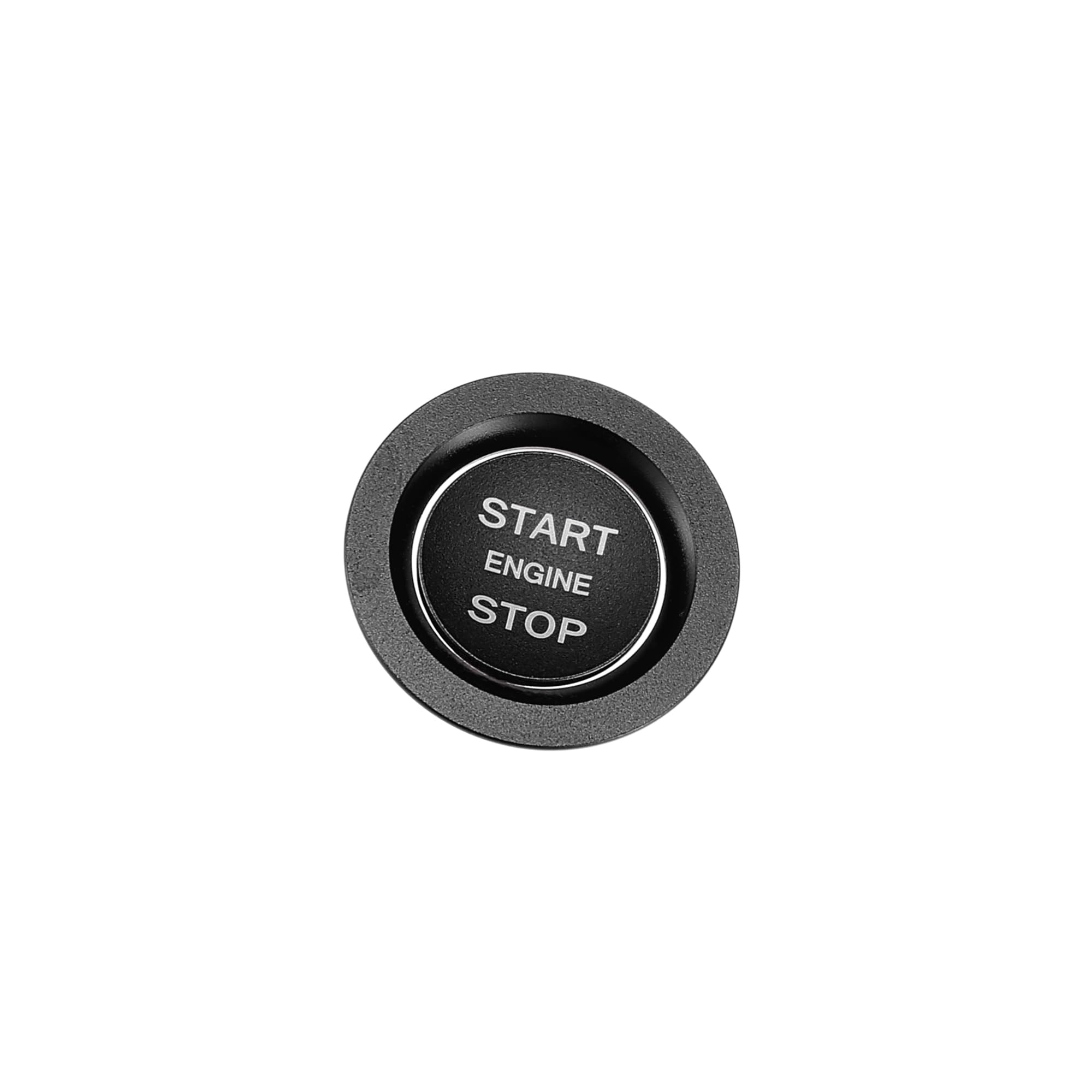 ACROPIX Engine Start Stop Button Cover Kit One Click Push Start Button Trim Sticker for Land Rover Discovery for Range Rover Sport Aluminum Alloy