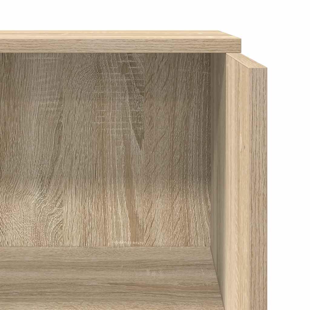 vidaXL Bureau de réception Chêne Sonoma 55x50x103,5 cm Bois d'ingénierie