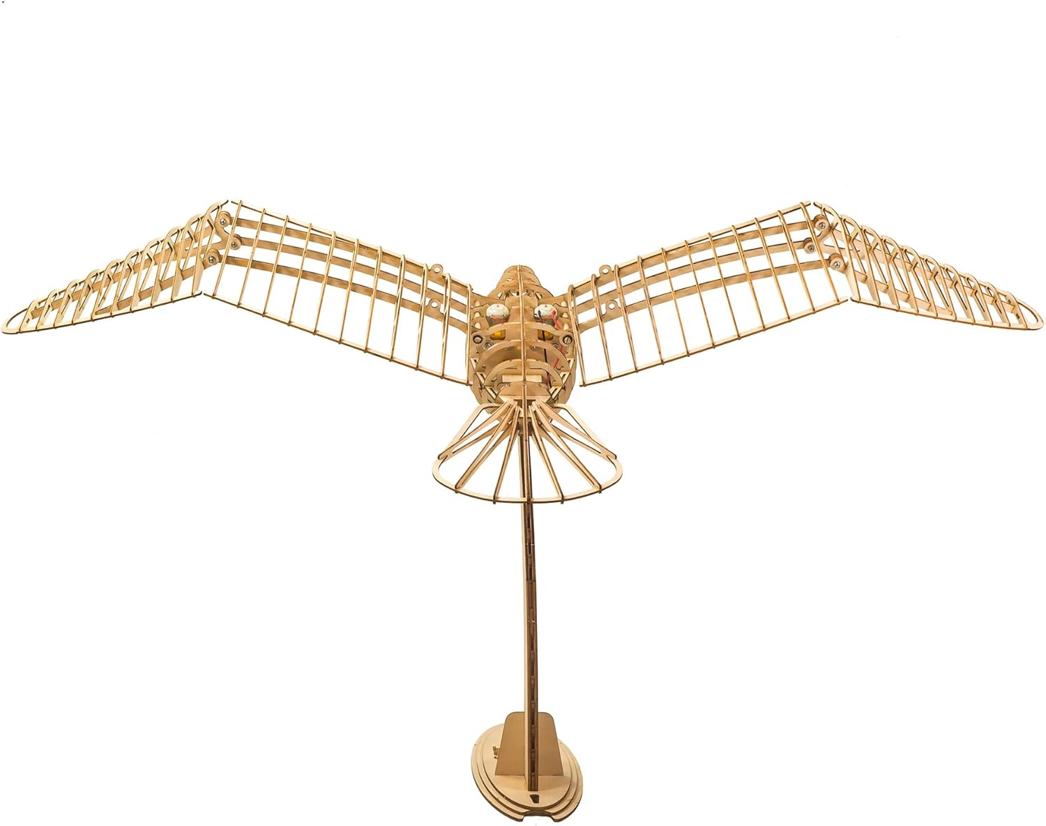 Viloga 3D Wooden Puzzle DIY Wood Dove Model with Flapping Wingspan 1000mm - Mechanical Model Kit for Adults Hobbies - 250 Pieces - Age 16+