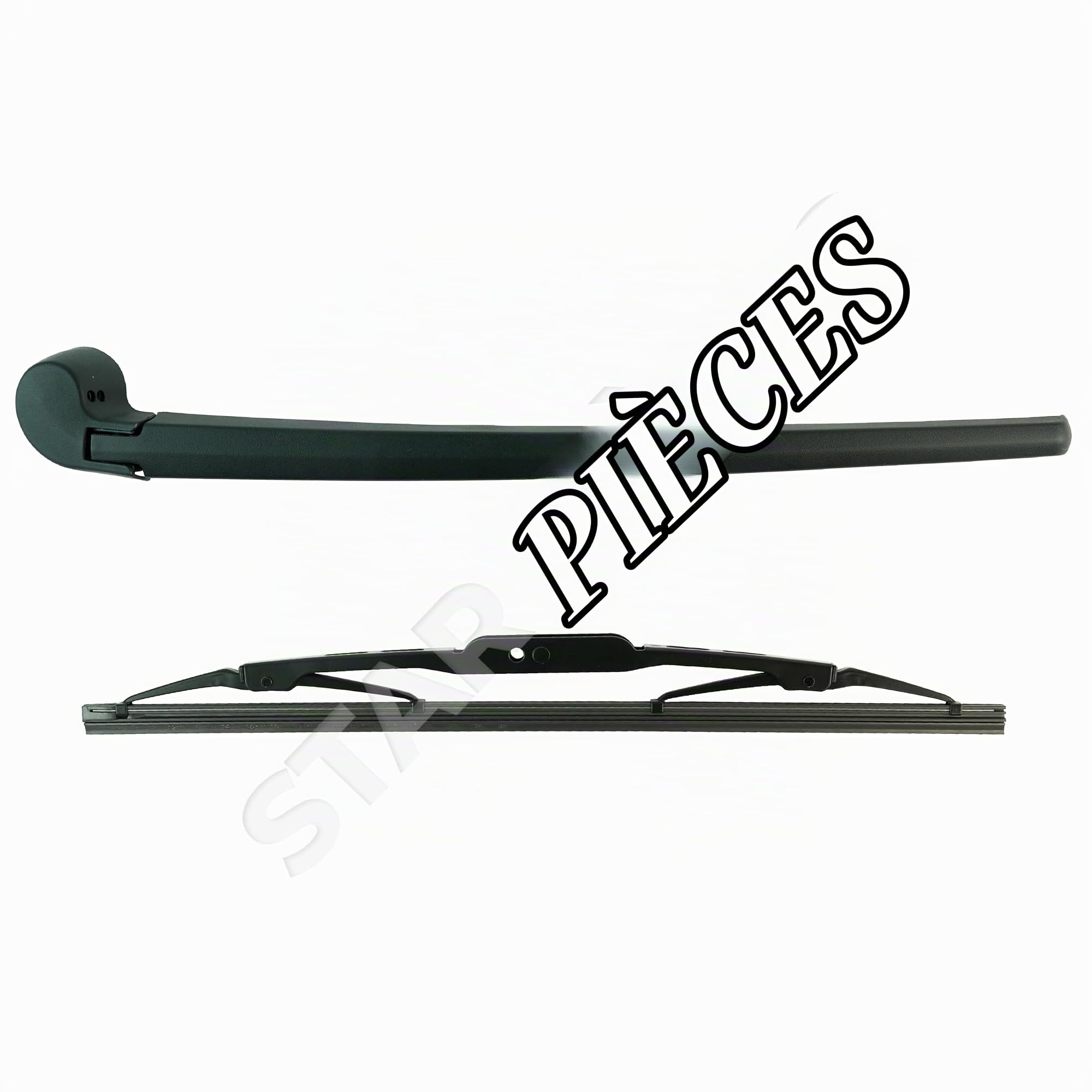 Bras essuie glace arrière compatible pour A3 (8P) et A4 (B6, B7) (2000-2013) AVEC BALAI D’ESSUIE-GLACE ARRIÈRE. 8E9955205C | 8E9955407C