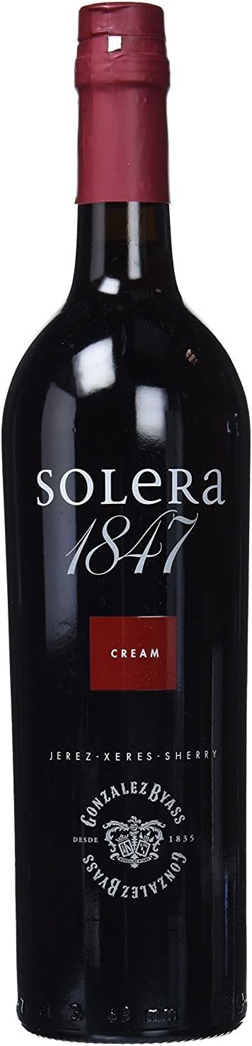 solera 1847 Cream - Vino D.O. Jerez - 6 botellas de 750 ml - Total: 4500 ml Pack de 6