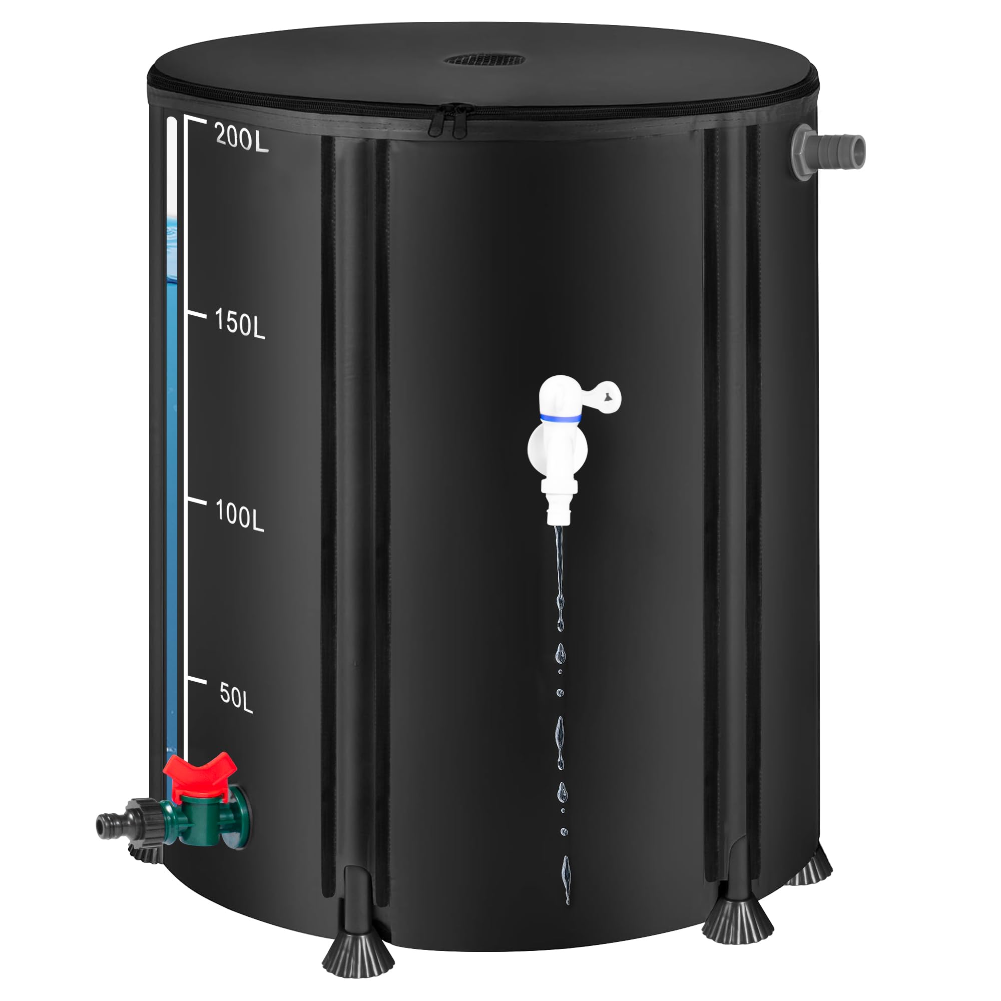 XGNT 53 Gallon Collapsible Rain Barrel