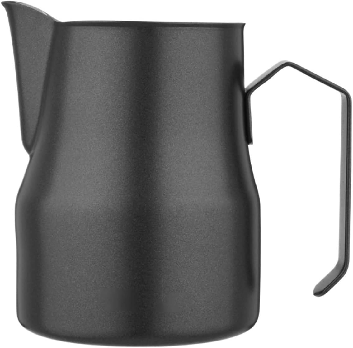 Steaming Pitcher Stainless Steel Coffee Frothing Picther Milk Jug Cappuccino Latte Art Cup(Silver-450ml)