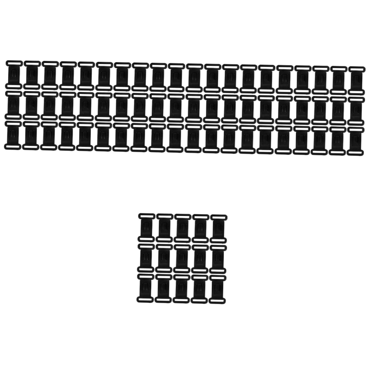 500 Sets BH-Haken Ersatz-BH-Schnalle Für Damen BH-Clip Für Damen Täglicher Gebrauch BH-Schnalle Tragbarer BH-Haken BH-einsteller Kompakt