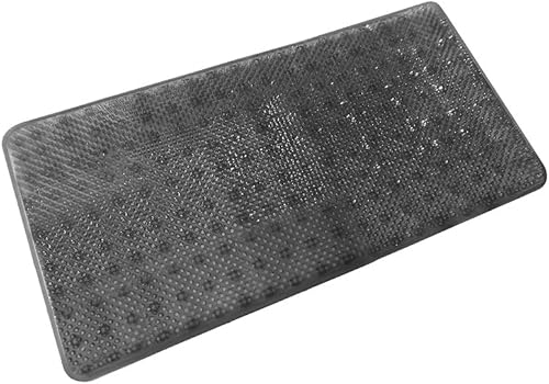 Miniatura 2 de Popular Bath Alfombra de baño ecológica de gran tamaño suave para tus pies y masaje, tamaño 17.5 x 33.5 pulgadas, color gris