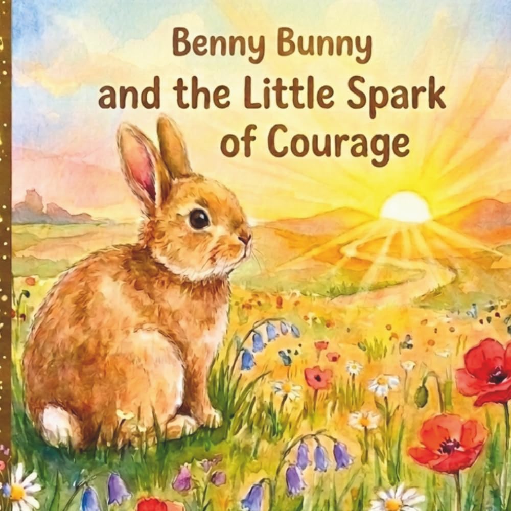 Benny Bunny and the Little Spark of Courage: A Heartwarming Bedtime Story About Bravery, Kindness, and Believing in Yourself