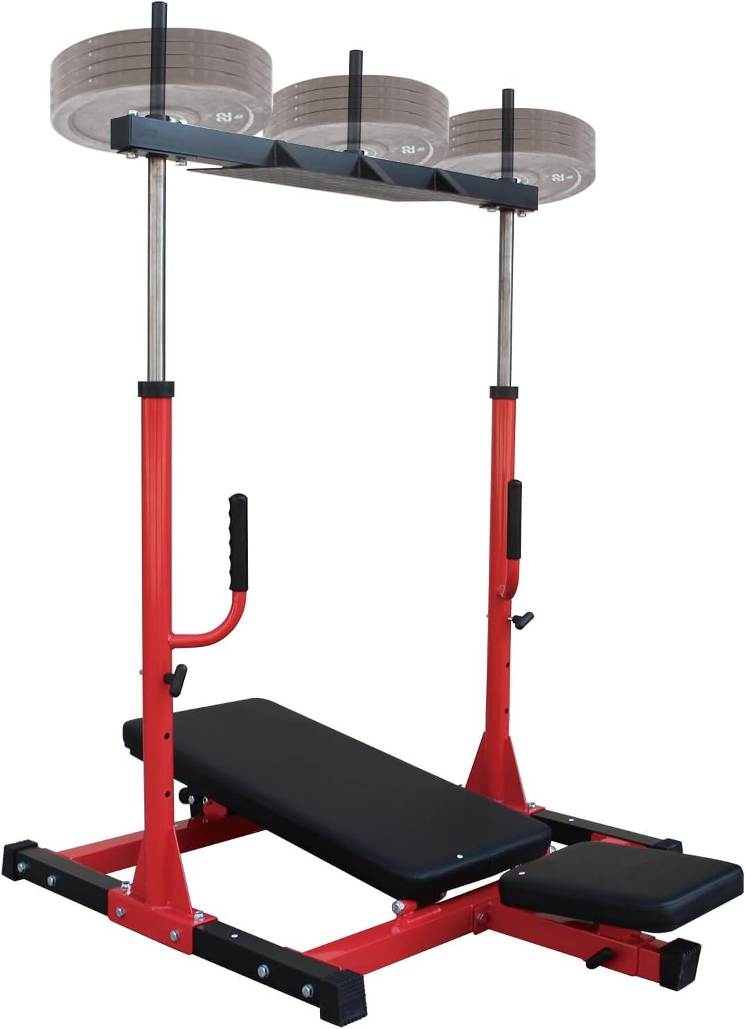 Vertical Leg Press Machine with Adjustable Positions, High Intensity Presses Leg Strength Workout Training Machine for Home Gym