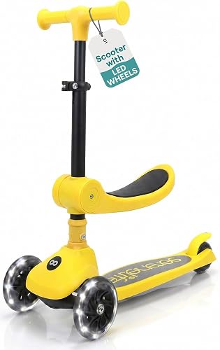 trottinette SereneLife 2 en 1 avec siege amovible