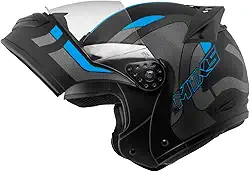 Capacete Moto Mixs Gladiator Delta Fosco Articulado Escamoteável Robocop Motociclista Motoqueiro