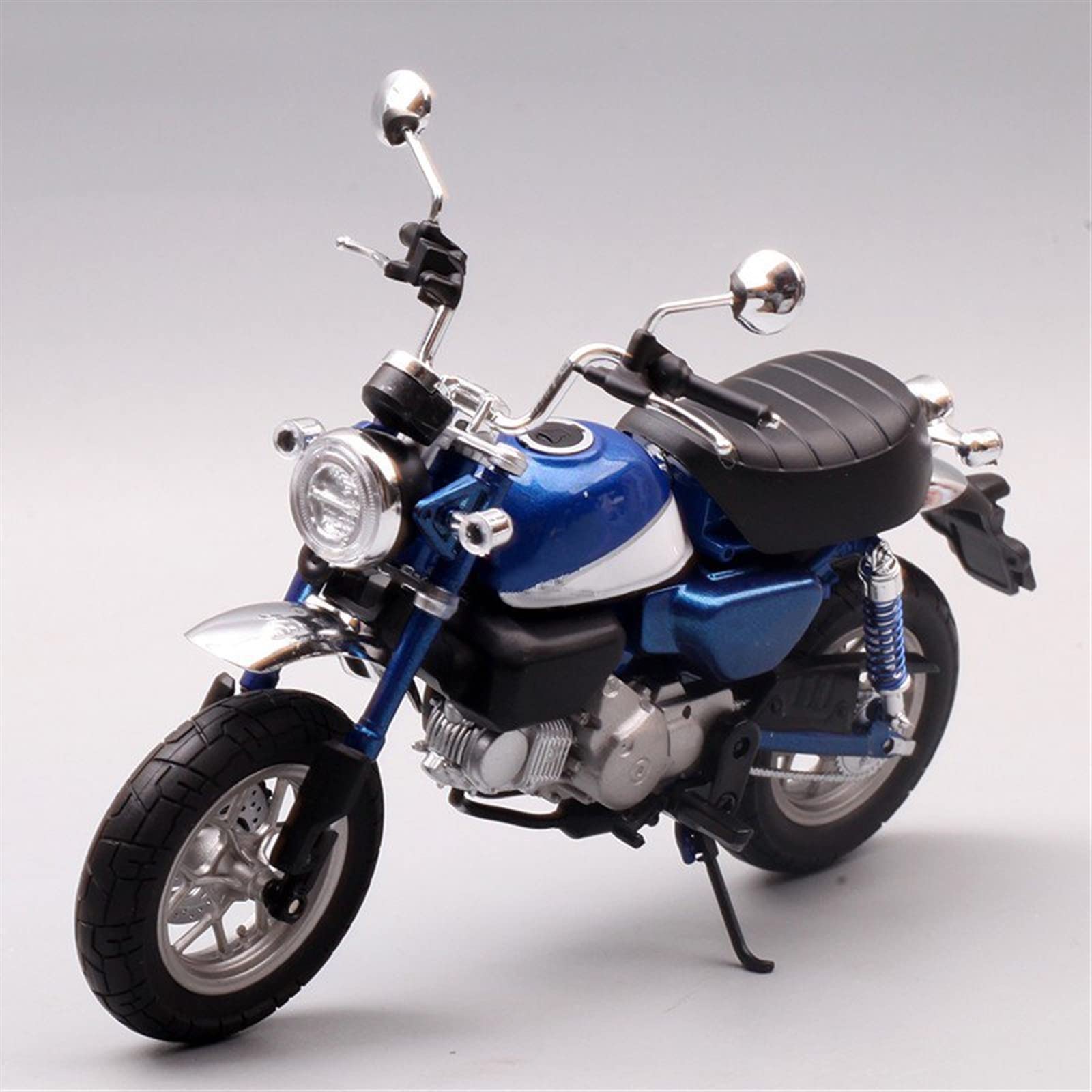 SEYXF Motorbike Toy 1:12 for H-onda Monkey125 Motorcycle Rubber Tire Metal Plastic Static Model Toy Gift