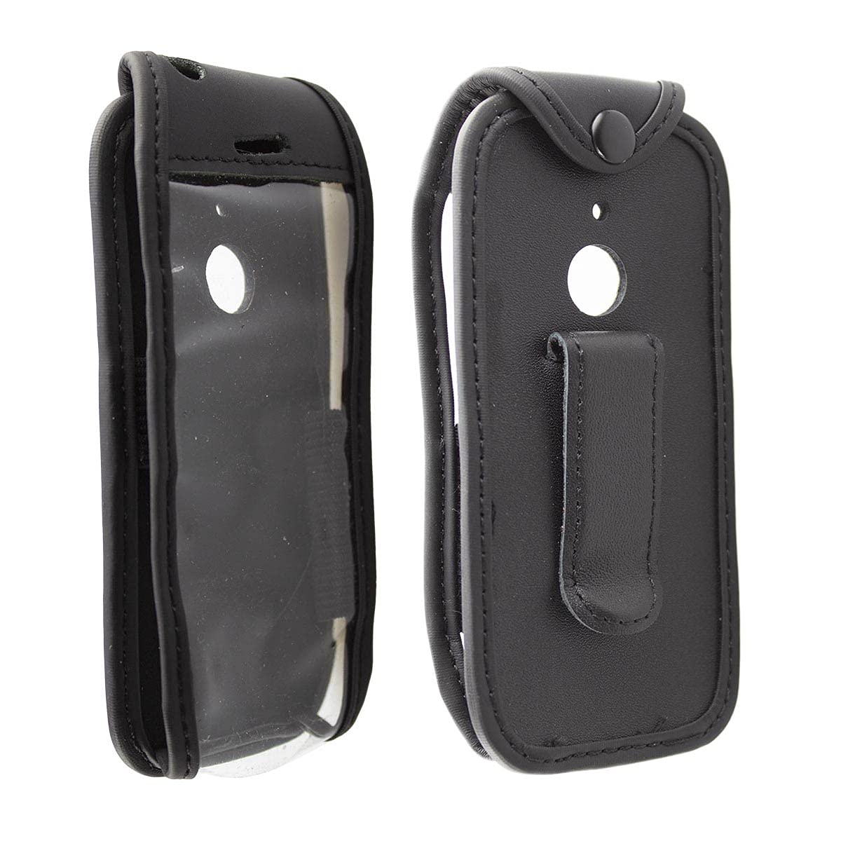 caseroxx Leather-Case with belt clip compatible with Artfone CS181 made from genuine leather - Image 2
