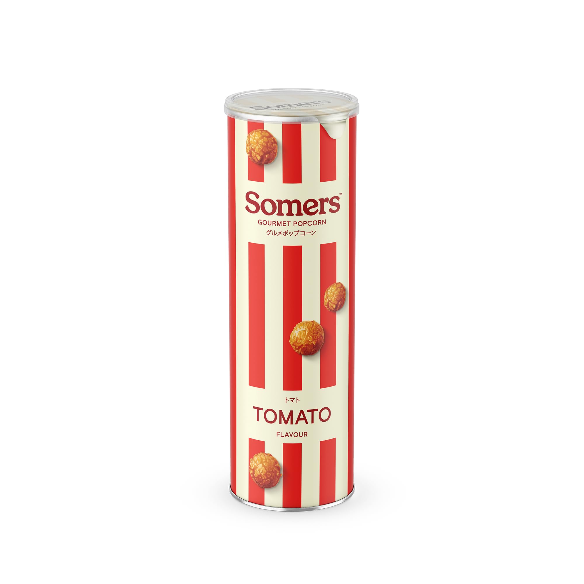 Somers Gourmet Popcorn – Tomato Flavour | Seriously Different | Tangy & Bold Snack | 70g (Pack of 6)