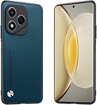 Case Suitable for HONOR 400 Lite 5G (6.7 inches), CODE Series Metallic Leather Cover - Sapphire