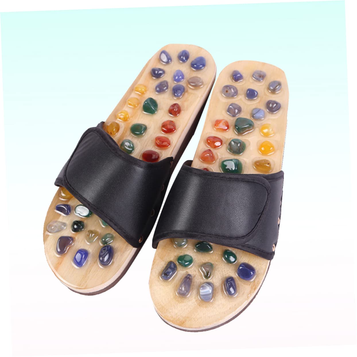 Achat Massagepantoffeln 1 Paar Schwarz 44, Fußsohlen Massageschuhe