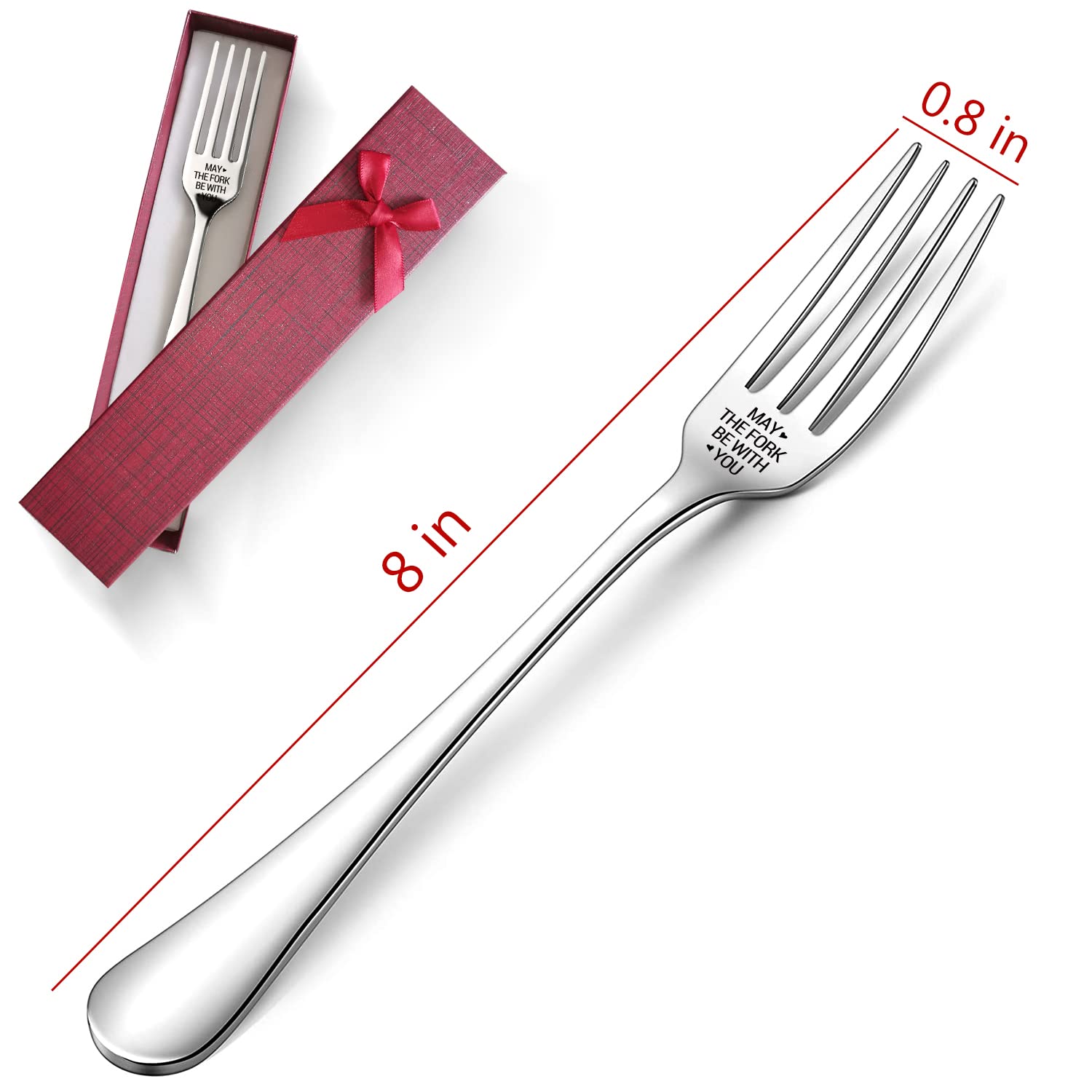 Amazon.co.jp: PZJIEAN May The Fork Be with You 面白い刻印