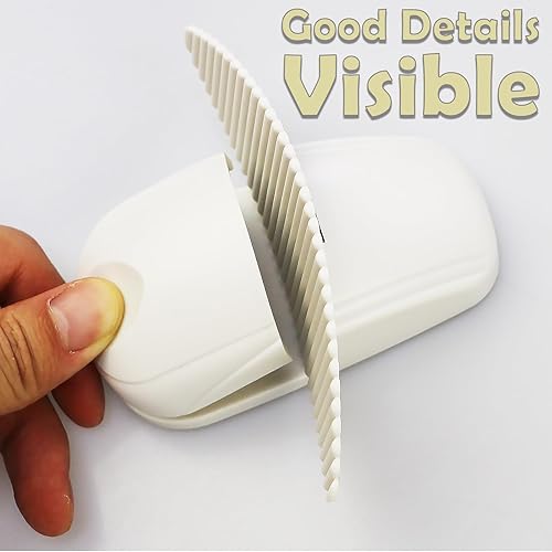 Miniatura 5 de Soporte para documentos para escribir  Soporte de abrazadera de papel con contrapeso con alfombrilla antideslizante, soporte portátil para copias de