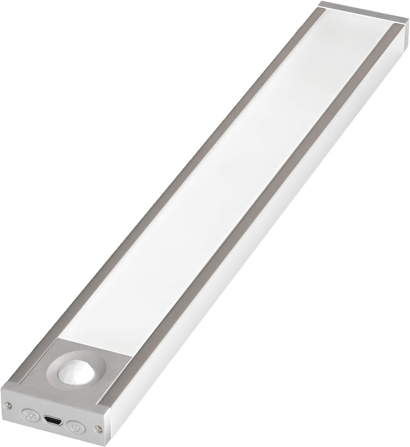 EShineDimmable 10 inch Rechargeable Battery Powered Motion-Activated LED Under Cabinet Lighting, 5000K