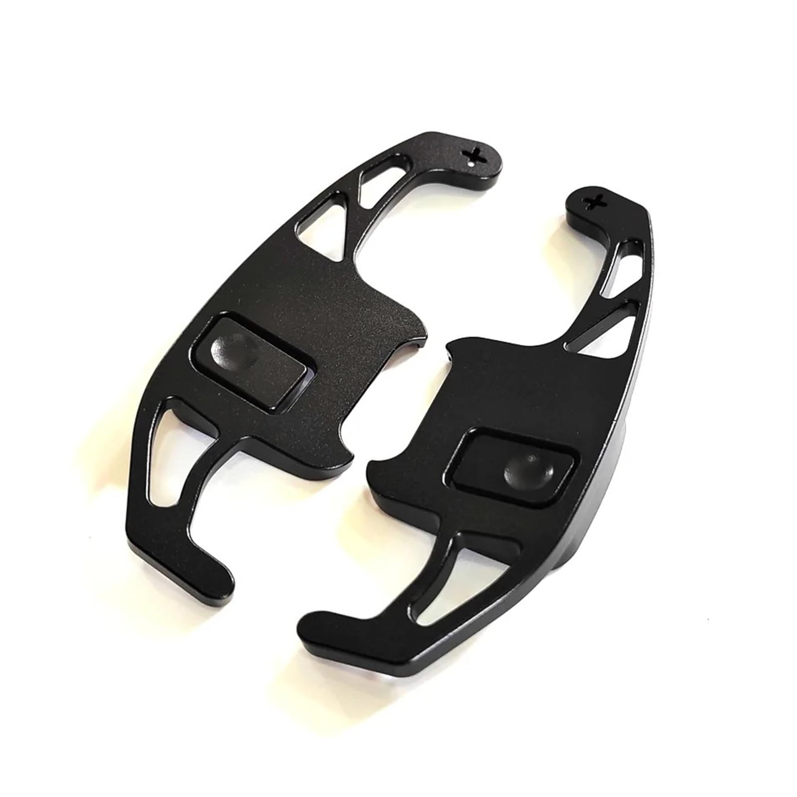 Zhangzhengyao Black Car Steering Wheel Shifter Paddle For Chevrolet For Malibu For Xl For Explorer For Cruze Car Steering Wheel Aluminum Alloy Shifters Shift Paddle Extended(Black)