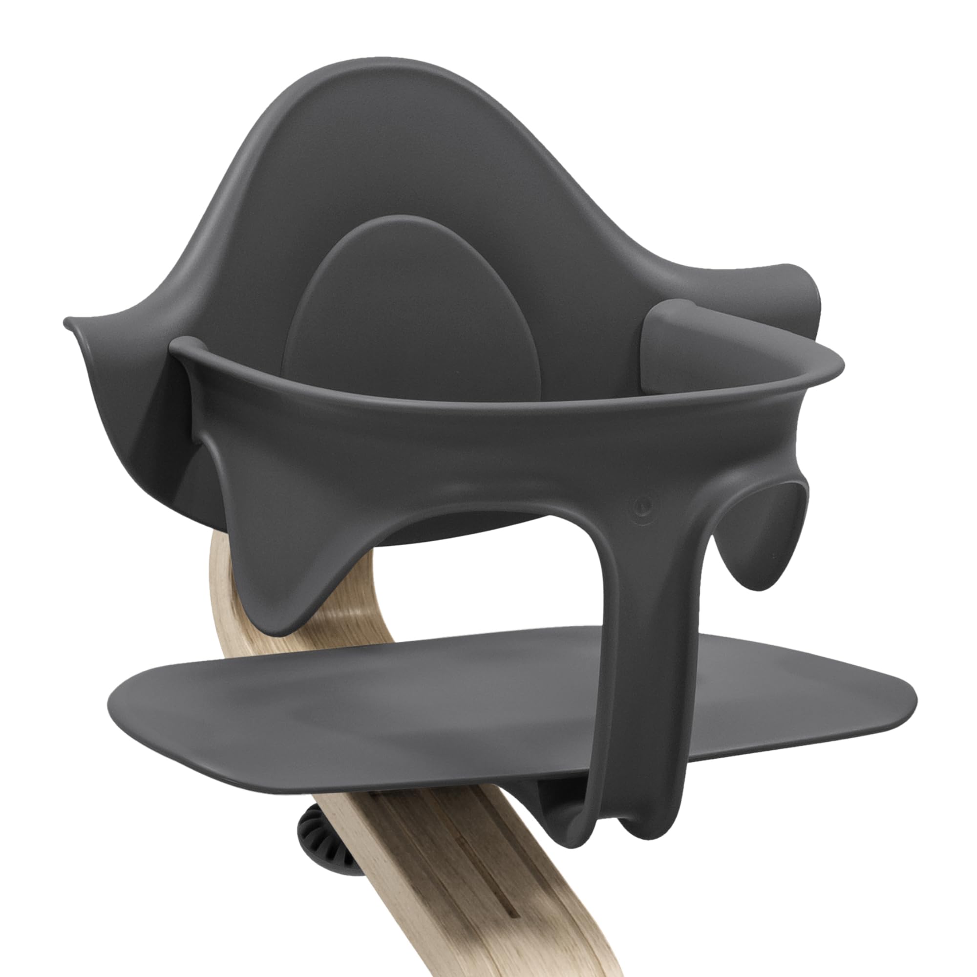 Stokke Nomi Baby Set, Anthracite - Bietet deinem Baby Seiten- und Rückenhalt, während es Sitzen lernt - Mit allen Nomi Stühlen kompatibel