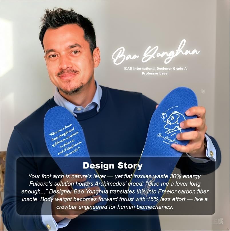 Image of Heavy Duty Arch Support Insoles for Plantar Fasciitis & Flat Feet | 330+ lbs Orthotic Design, PORON Cushioning, Work Boot Insoles, Heel Pain, Shock Absorption & All-Day Standing Comfort