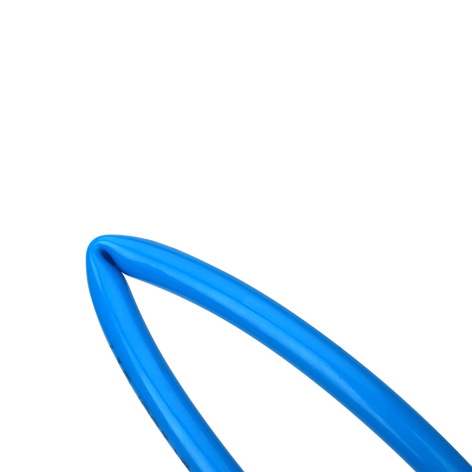 TEN-HIGH 10m PU Luftschlauch Pneumatik-Schlauch 10mm ID x 14mm AD Blau für pneumatisches Werkzeug, Holzbearbeitung usw.