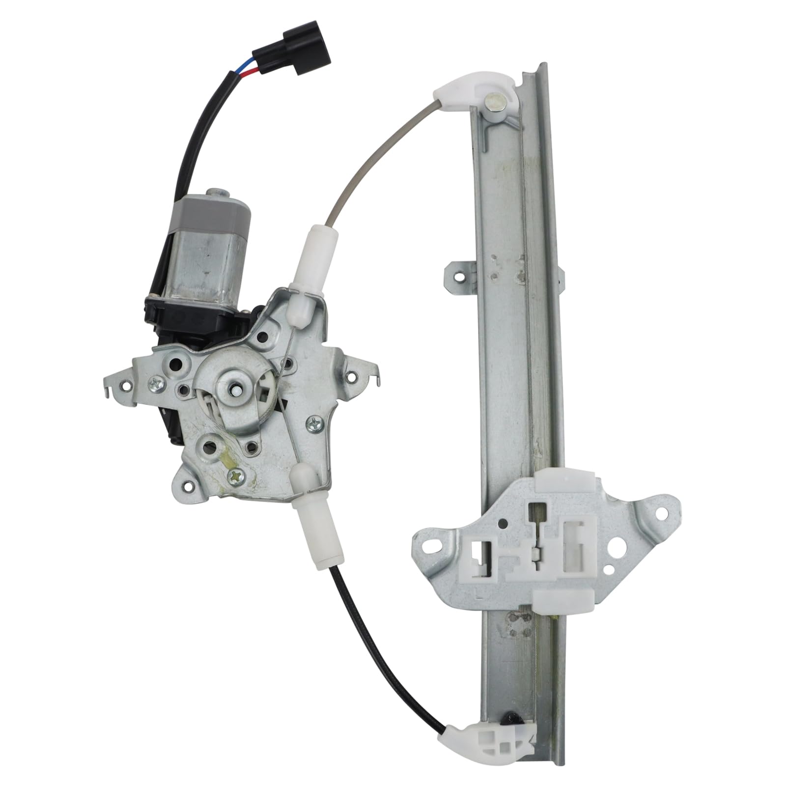 TRQ Rear Driver Side Power Window Motor and Regulator Assembly Power
