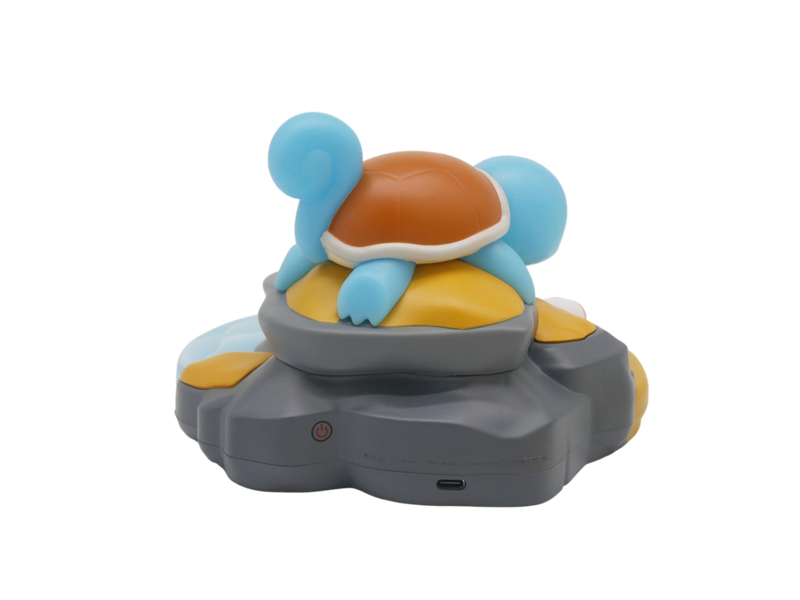 Pokemon Carapuce Figurine Lumineuse USB-C Teknofun 811418 Bleu-Blanc-Marron-Beige