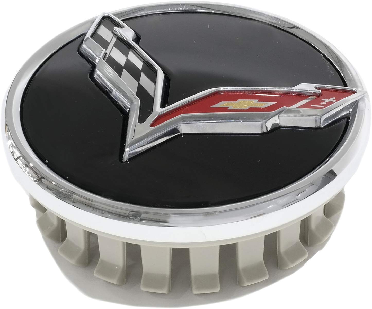 Amazon.com: GMC OEM New Wheel Hub Center Cap Black w/Flag Logo  
