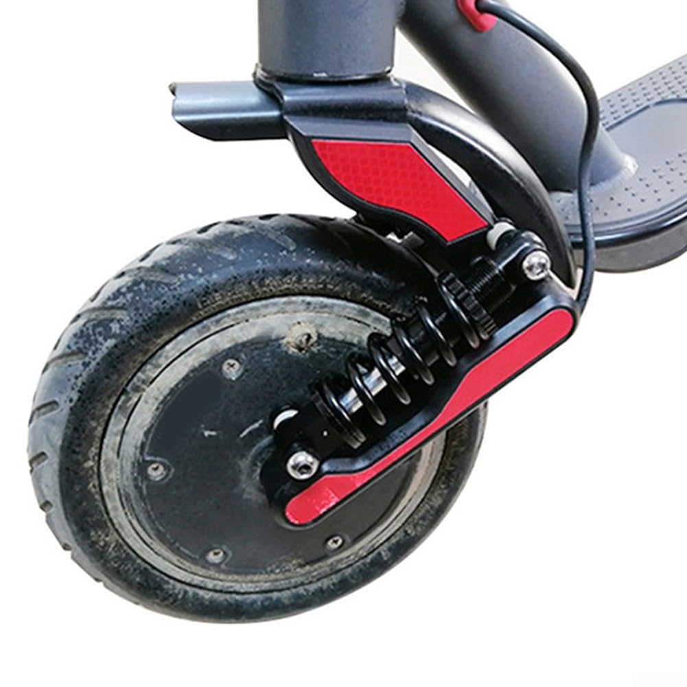 Amortiguador de tubo delantero para Xiaomi Electric Scooter, Horquilla de resorte, Mayor estabilidad (rojo)
