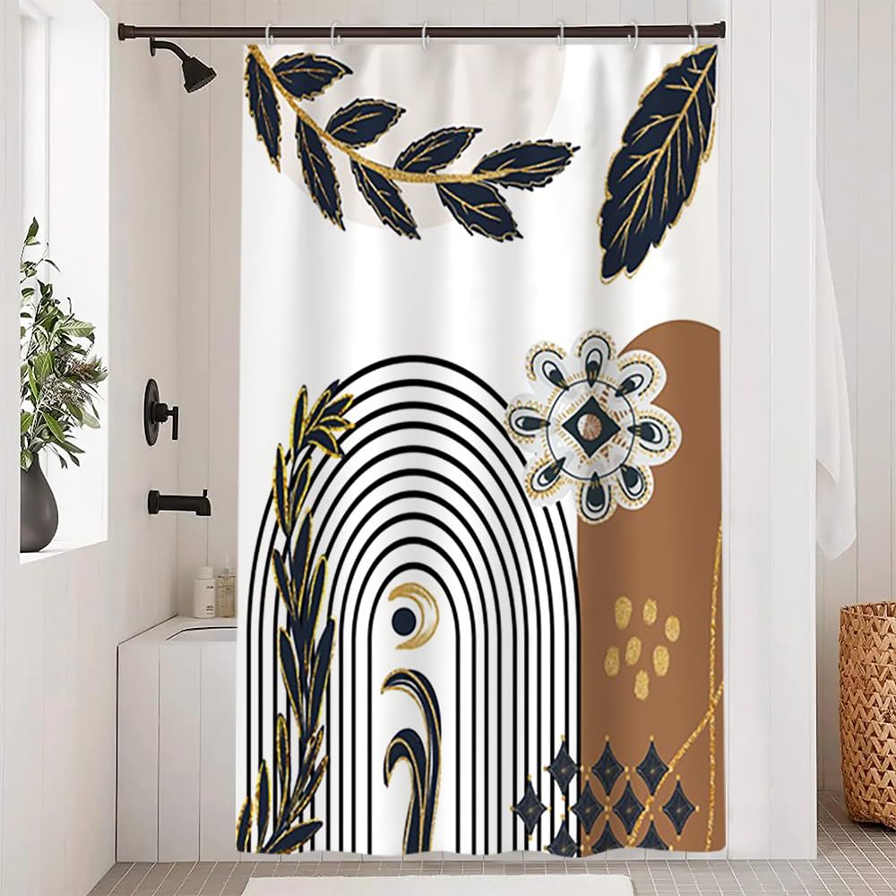 Uiiooazy Abstract Shower Curtain