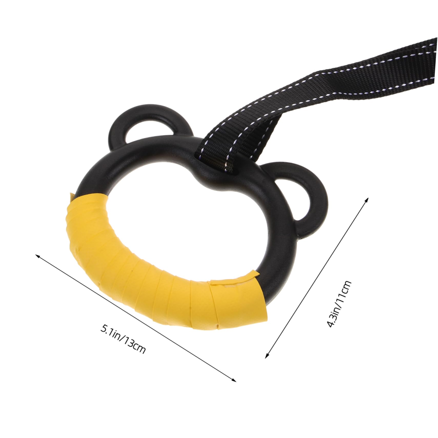 KOMBIUDA 1 Pair Children's Gymnastics Rings Gymnastics Bar for Kids Kids Workout Equipment