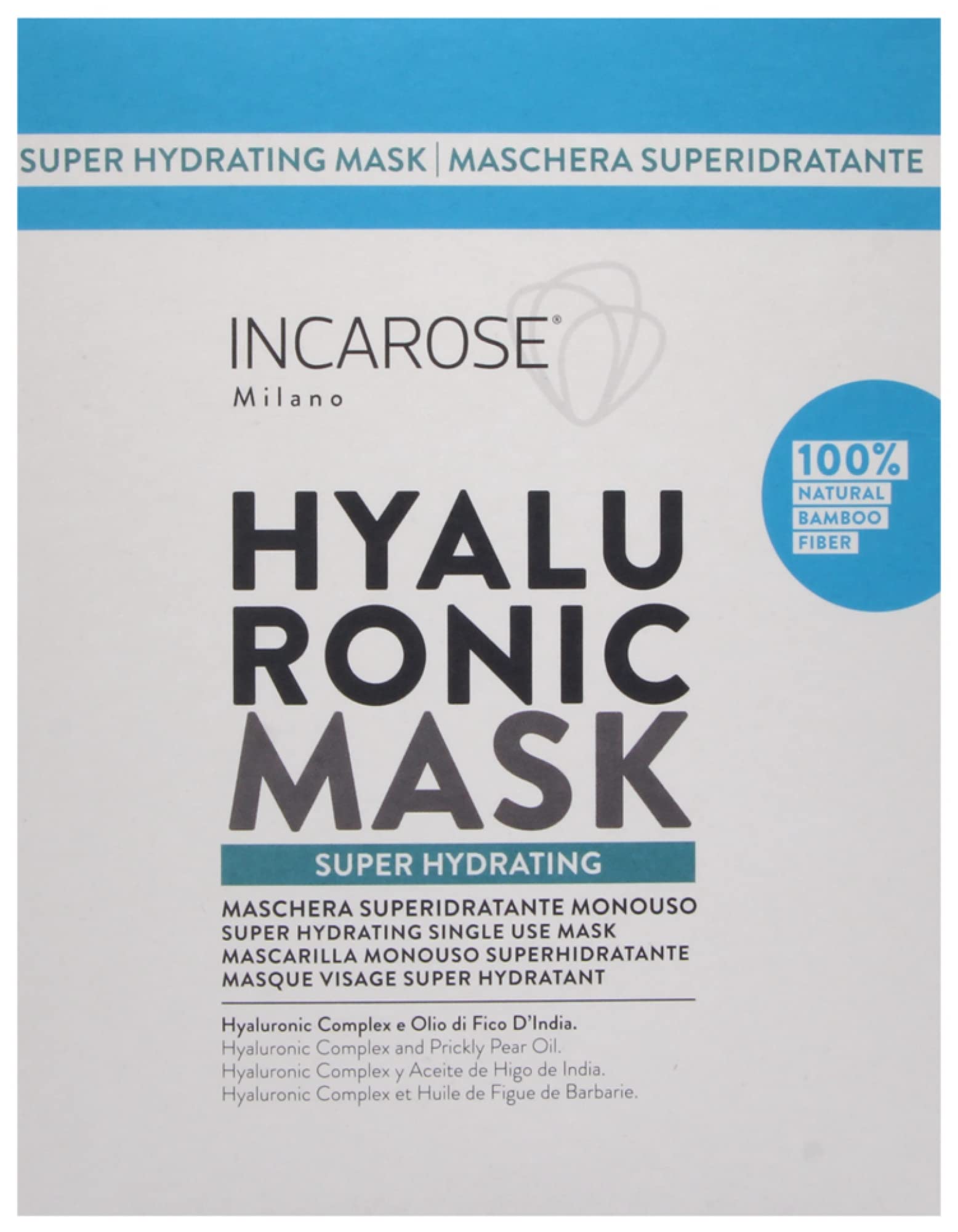 Incarose Hyaluronic Mask Super Hydrating Single Use Mask 17ml