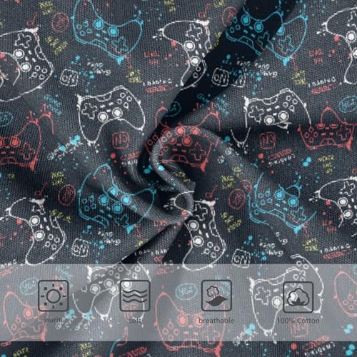 Boys' Exclusive Briefs Toddler Underwear 95% Combed Cotton Boxerbriefs 2T Dark Game Controller Pattern 323